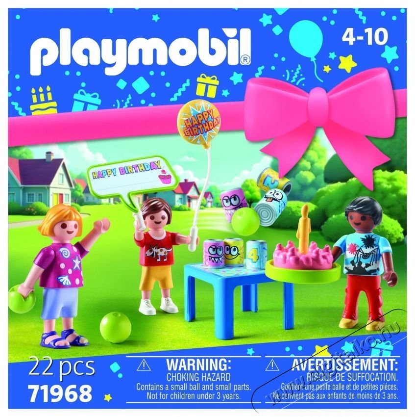 PLAYMOBIL 71968 Sz&uuml;let&eacute;snapi gyerekzs&uacute;r H&aacute;ztart&aacute;s / Otthon / K&uuml;lt&eacute;r - J&aacute;t&eacute;k / Sport - J&aacute;t&eacute;kfigura - 532068