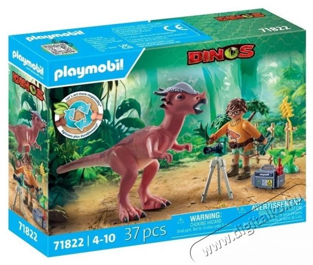 PLAYMOBIL A Stygimoloch d&iacute;n&oacute; megfigyel&eacute;se 71822 H&aacute;ztart&aacute;s / Otthon / K&uuml;lt&eacute;r - J&aacute;t&eacute;k / Sport - J&aacute;t&eacute;kfigura - 532071