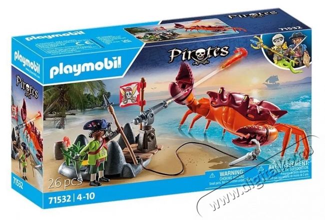 PLAYMOBIL Harc egy &oacute;ri&aacute;s r&aacute;k ellen H&aacute;ztart&aacute;s / Otthon / K&uuml;lt&eacute;r - J&aacute;t&eacute;k / Sport - J&aacute;t&eacute;kfigura - 532045