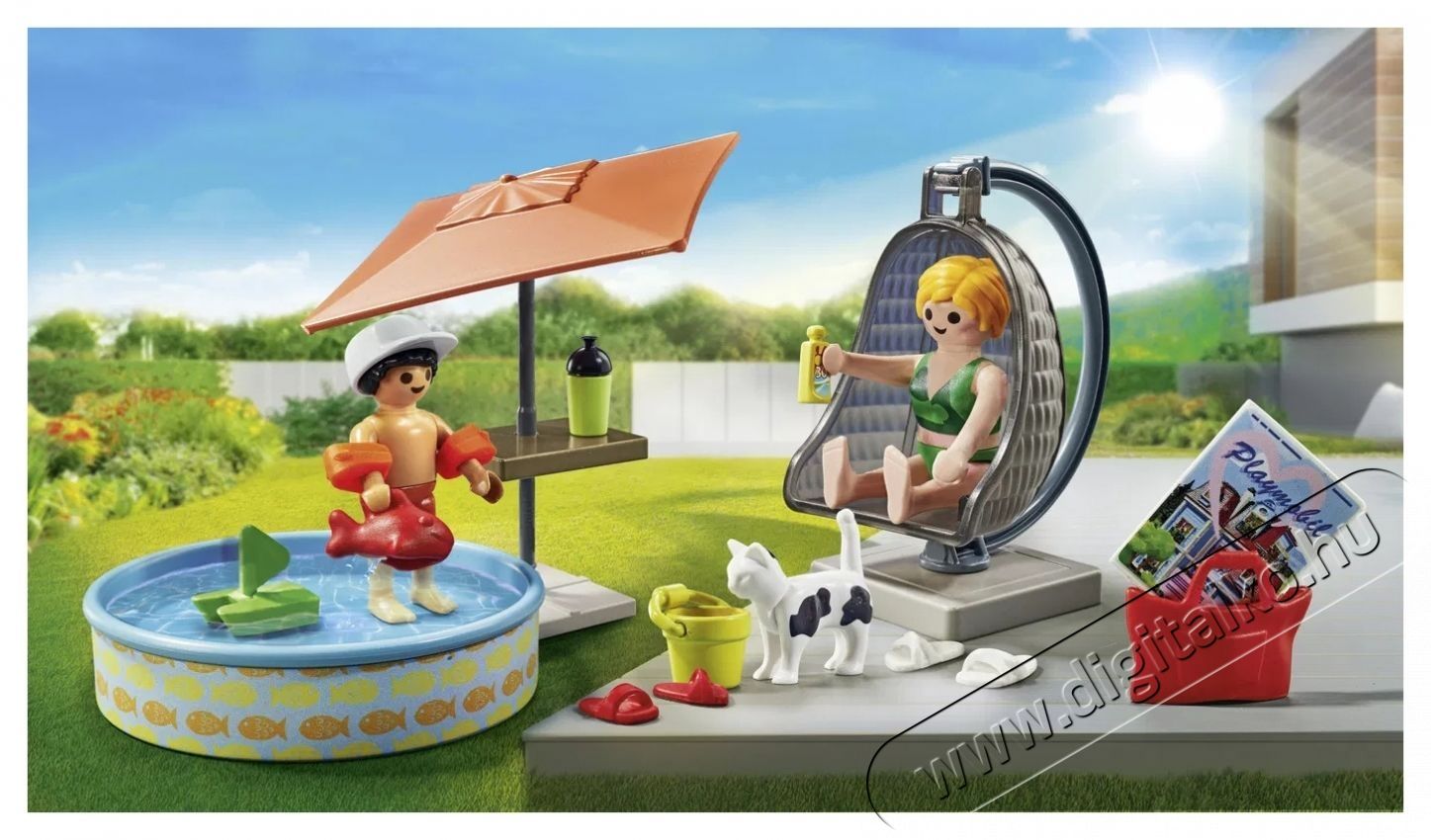 PLAYMOBIL 71476 Pancsol&aacute;s a kertben H&aacute;ztart&aacute;s / Otthon / K&uuml;lt&eacute;r - J&aacute;t&eacute;k / Sport - J&aacute;t&eacute;kfigura - 532090