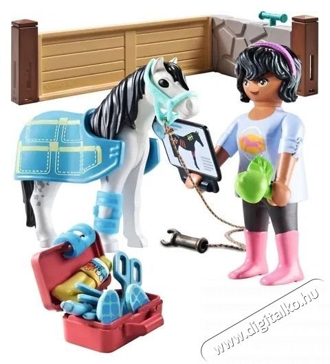 PLAYMOBIL 71497 L&oacute;terapeuta H&aacute;ztart&aacute;s / Otthon / K&uuml;lt&eacute;r - J&aacute;t&eacute;k / Sport - J&aacute;t&eacute;kfigura - 532064