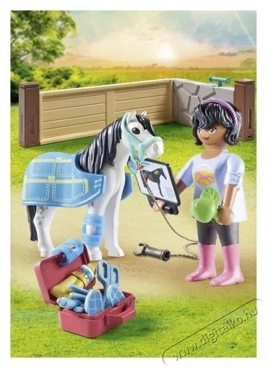 PLAYMOBIL 71497 L&oacute;terapeuta H&aacute;ztart&aacute;s / Otthon / K&uuml;lt&eacute;r - J&aacute;t&eacute;k / Sport - J&aacute;t&eacute;kfigura - 532064