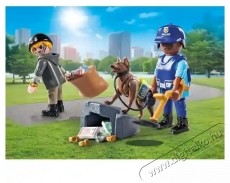 PLAYMOBIL 71731 Nyomk&ouml;vet&eacute;s rendőrkuty&aacute;val H&aacute;ztart&aacute;s / Otthon / K&uuml;lt&eacute;r - J&aacute;t&eacute;k / Sport - J&aacute;t&eacute;kfigura - 532080