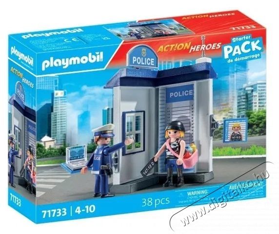 PLAYMOBIL 71733 Starter Pack Rendőrs&eacute;gi kihallgat&oacute;szoba H&aacute;ztart&aacute;s / Otthon / K&uuml;lt&eacute;r - J&aacute;t&eacute;k / Sport - J&aacute;t&eacute;kfigura - 532087