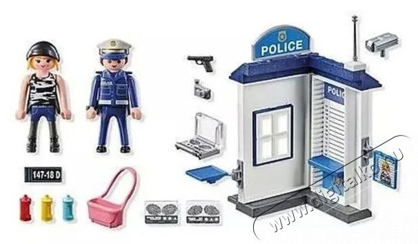 PLAYMOBIL 71733 Starter Pack Rendőrs&eacute;gi kihallgat&oacute;szoba H&aacute;ztart&aacute;s / Otthon / K&uuml;lt&eacute;r - J&aacute;t&eacute;k / Sport - J&aacute;t&eacute;kfigura - 532087