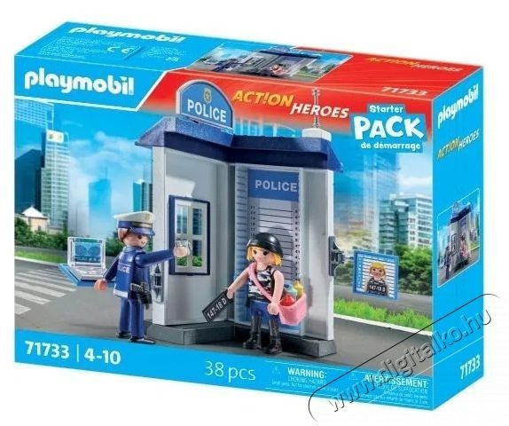 PLAYMOBIL 71733 Starter Pack Rendőrs&eacute;gi kihallgat&oacute;szoba H&aacute;ztart&aacute;s / Otthon / K&uuml;lt&eacute;r - J&aacute;t&eacute;k / Sport - J&aacute;t&eacute;kfigura - 532087