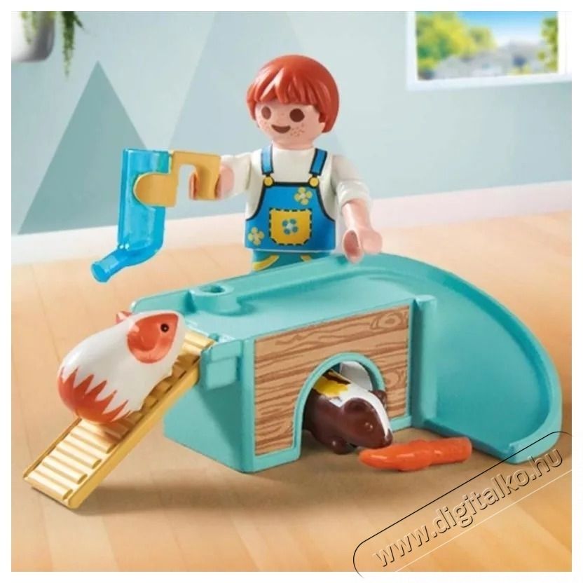PLAYMOBIL 71746 Kisfi&uacute; tengerimalacokkal H&aacute;ztart&aacute;s / Otthon / K&uuml;lt&eacute;r - J&aacute;t&eacute;k / Sport - J&aacute;t&eacute;kfigura - 532078