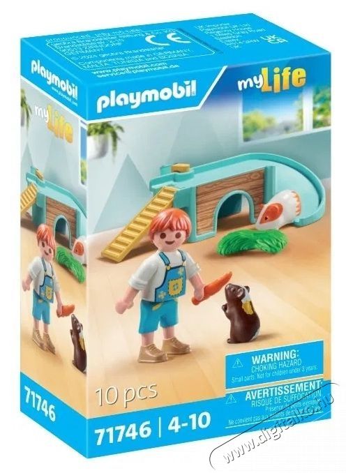 PLAYMOBIL 71746 Kisfi&uacute; tengerimalacokkal H&aacute;ztart&aacute;s / Otthon / K&uuml;lt&eacute;r - J&aacute;t&eacute;k / Sport - J&aacute;t&eacute;kfigura - 532078