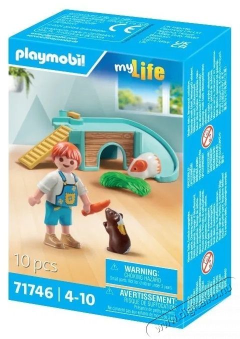 PLAYMOBIL 71746 Kisfi&uacute; tengerimalacokkal H&aacute;ztart&aacute;s / Otthon / K&uuml;lt&eacute;r - J&aacute;t&eacute;k / Sport - J&aacute;t&eacute;kfigura - 532078