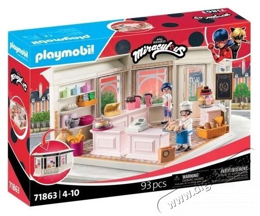PLAYMOBIL 71863 Miraculous  Francia p&eacute;ks&eacute;g H&aacute;ztart&aacute;s / Otthon / K&uuml;lt&eacute;r - J&aacute;t&eacute;k / Sport - J&aacute;t&eacute;kfigura - 532062