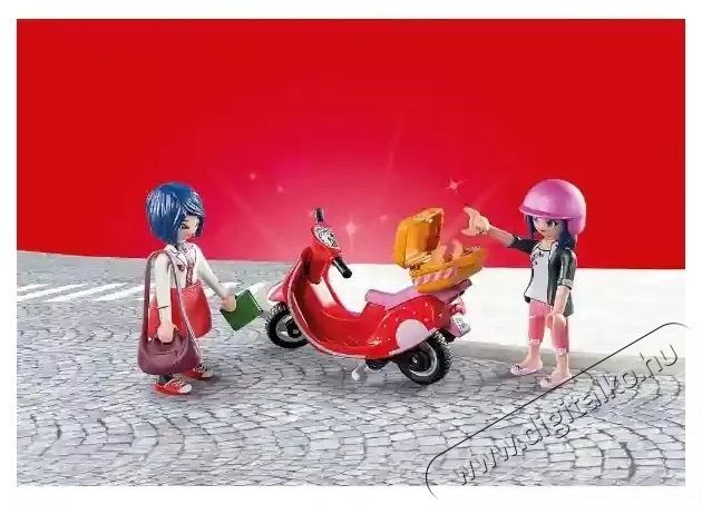 PLAYMOBIL 71864 Miraculous  Marinette robog&oacute;ja H&aacute;ztart&aacute;s / Otthon / K&uuml;lt&eacute;r - J&aacute;t&eacute;k / Sport - J&aacute;t&eacute;kfigura - 532086