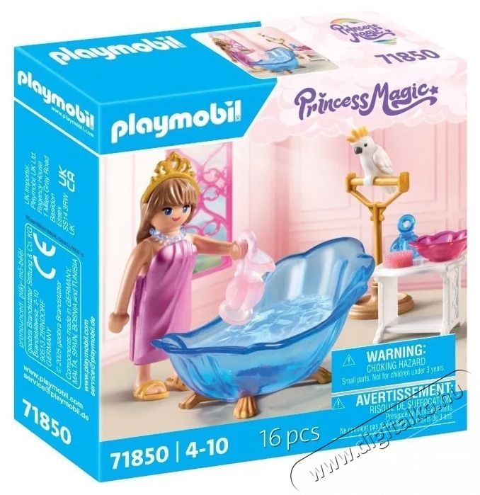 PLAYMOBIL A hercegnő f&uuml;rdőszob&aacute;ja 71850 H&aacute;ztart&aacute;s / Otthon / K&uuml;lt&eacute;r - J&aacute;t&eacute;k / Sport - J&aacute;t&eacute;kfigura - 532082