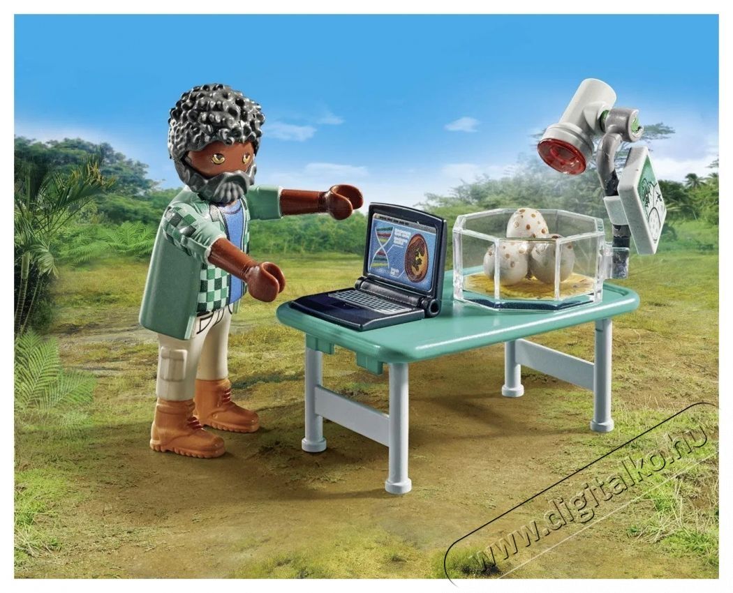 PLAYMOBIL Kutat&oacute;t&aacute;bor dinoszauruszokkal H&aacute;ztart&aacute;s / Otthon / K&uuml;lt&eacute;r - J&aacute;t&eacute;k / Sport - J&aacute;t&eacute;kfigura - 532063