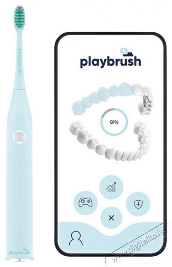 Playbrush Smart One elektromos fogkefe - zöld Szépségápolás / Egészség - Száj / fog ápolás - Elektromos fogkefe - 370343