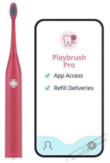 Playbrush Smart One elektromos fogkefe - rózsaszín Szépségápolás / Egészség - Száj / fog ápolás - Elektromos fogkefe - 370345