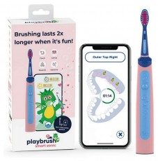 Playbrush Smart Sonic elektromos fogkefe - kék-rózsaszín Szépségápolás / Egészség - Száj / fog ápolás - Elektromos fogkefe - 370347