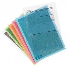 PLUS JAPAN A4 5db-os vegyes színű adatvédelmi, szöveget titkosító genotherm Iroda és számítástechnika - Számológép - Irodai - 508406
