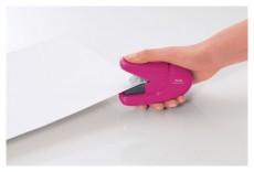 PLUS JAPAN kézi kapocsmentes pink tüző- és lyukasztógép Iroda és számítástechnika - Egyéb számítástechnikai termék - 508279