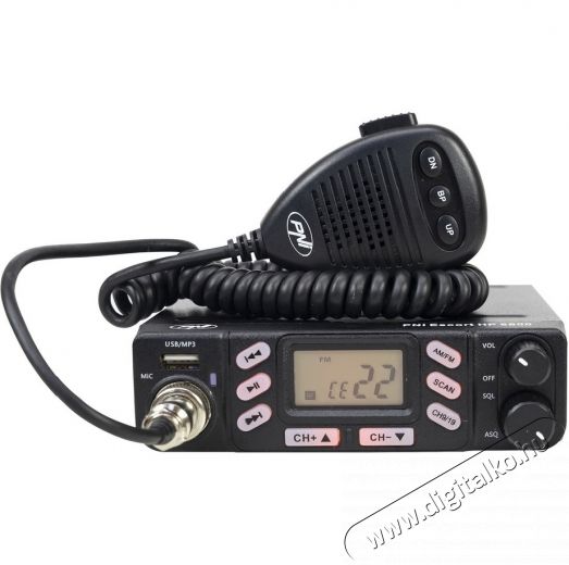 PNI Escort HP 6800 ASQ CB r&aacute;di&oacute; Aut&oacute;hifi / Aut&oacute; felszerel&eacute;s - Aut&oacute;r&aacute;di&oacute; fejegys&eacute;g - Aut&oacute;r&aacute;di&oacute; fejegys&eacute;g - 535562