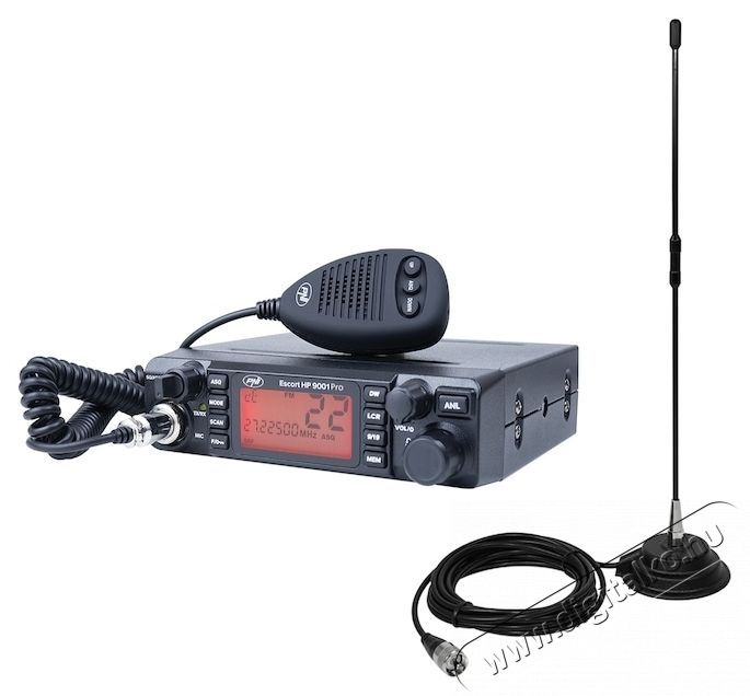 PNI Escort HP 9001 PRO ASQ CB r&aacute;di&oacute;&aacute;llom&aacute;s csomag Mobil / Kommunik&aacute;ci&oacute; / Smart - Walkie-Talkie / PMR r&aacute;di&oacute; - Walkie-Talkie / PMR r&aacute;di&oacute; - 535599