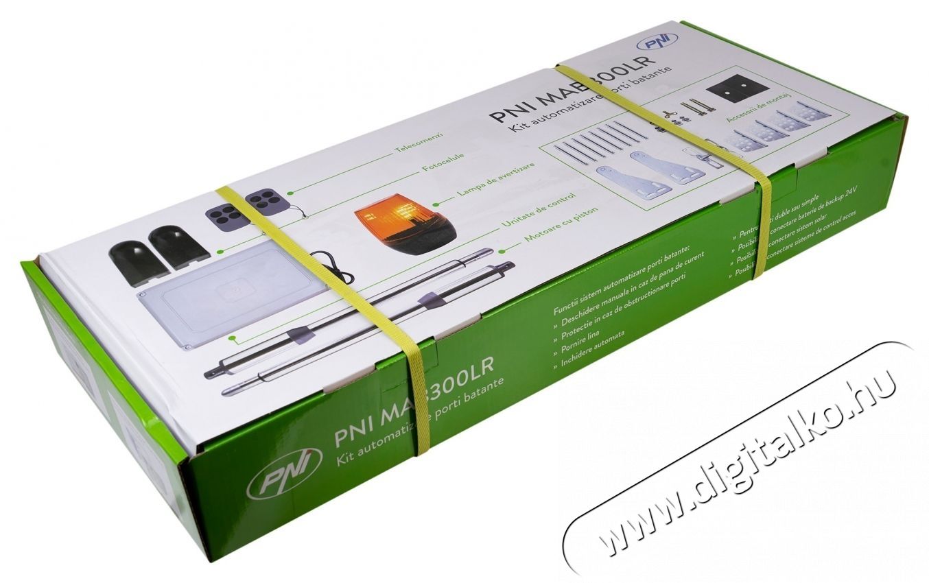PNI MAB300LR Lengőkapu automatiz&aacute;l&oacute; k&eacute;szlet H&aacute;ztart&aacute;s / Otthon / K&uuml;lt&eacute;r - Biztons&aacute;gtechnika - Kieg&eacute;sz&iacute;tő - 535499