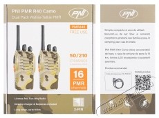 PNI PMR R40 Camo hordozhat&oacute; r&aacute;di&oacute;&aacute;llom&aacute;s &Uacute;jdons&aacute;gok - &Uacute;j term&eacute;kek - 535587