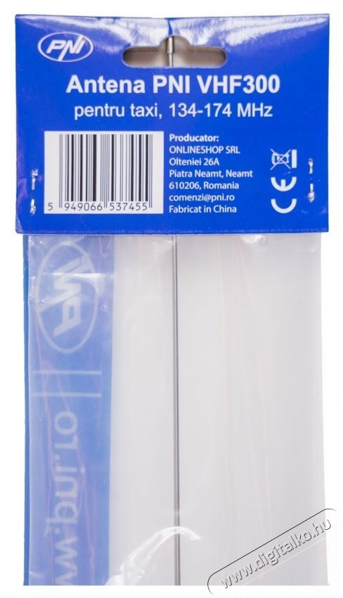 PNI VHF300 taxi antenna Tv kieg&eacute;sz&iacute;tők - Antenna - K&uuml;lt&eacute;ri antenna - 535584