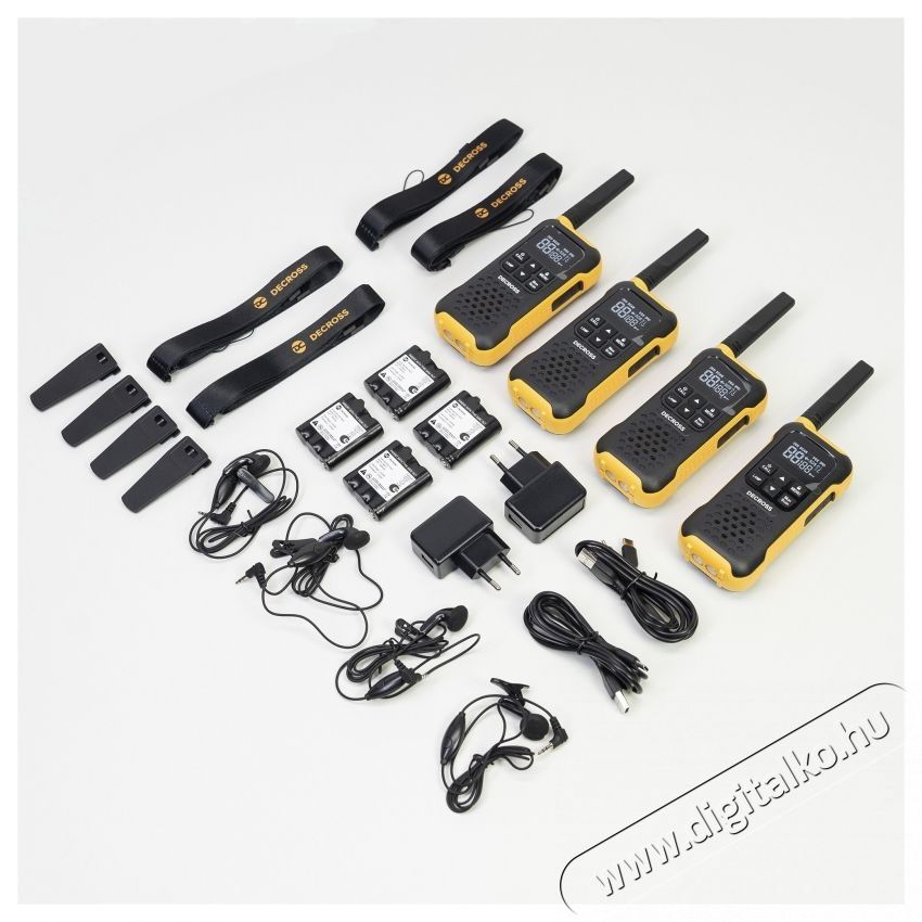 PNI Hordozhat&oacute; r&aacute;di&oacute;&aacute;llom&aacute;s, PMR Decross DC93 Quad Mobil / Kommunik&aacute;ci&oacute; / Smart - Walkie-Talkie / PMR r&aacute;di&oacute; - Walkie-Talkie / PMR r&aacute;di&oacute; - 535612