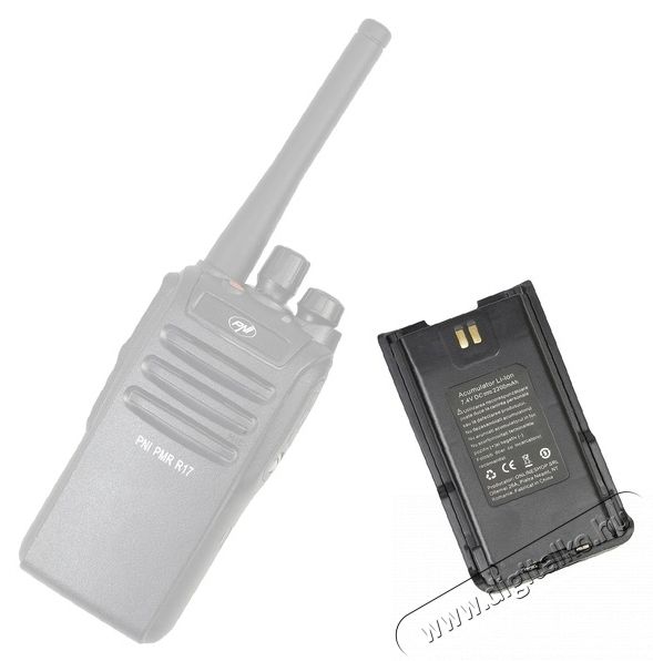 PNI PB-R17 akkumul&aacute;tor PNI PMR R17 hordozhat&oacute; r&aacute;di&oacute;&aacute;llom&aacute;shoz Mobil / Kommunik&aacute;ci&oacute; / Smart - Walkie-Talkie / PMR r&aacute;di&oacute; - Kieg&eacute;sz&iacute;tő - 535567