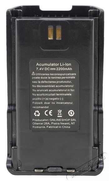 PNI PB-R17 akkumul&aacute;tor PNI PMR R17 hordozhat&oacute; r&aacute;di&oacute;&aacute;llom&aacute;shoz Mobil / Kommunik&aacute;ci&oacute; / Smart - Walkie-Talkie / PMR r&aacute;di&oacute; - Kieg&eacute;sz&iacute;tő - 535567