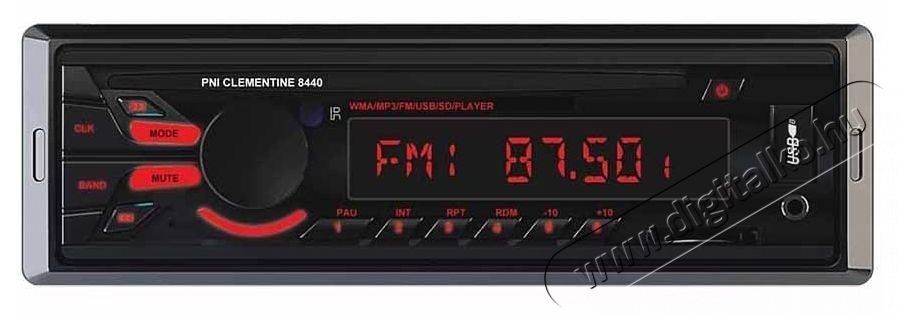 PNI Clementine 8440 MP3 aut&oacute;r&aacute;di&oacute; Aut&oacute;hifi / Aut&oacute; felszerel&eacute;s - Aut&oacute;r&aacute;di&oacute; fejegys&eacute;g - Aut&oacute;r&aacute;di&oacute; fejegys&eacute;g - 535507