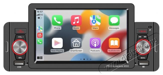 PNI Clementine 9555 Aut&oacute;s MP5 lej&aacute;tsz&oacute; Aut&oacute;hifi / Aut&oacute; felszerel&eacute;s - Aut&oacute;r&aacute;di&oacute; fejegys&eacute;g - Aut&oacute;r&aacute;di&oacute; fejegys&eacute;g - 535501