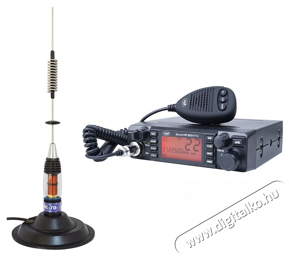 PNI Escort HP 9001 PRO ASQ CB r&aacute;di&oacute;&aacute;llom&aacute;s k&eacute;szlet Aut&oacute;hifi / Aut&oacute; felszerel&eacute;s - Aut&oacute;s / aut&oacute;hifi kieg&eacute;sz&iacute;tő - Egy&eacute;b aut&oacute;s kieg&eacute;sz&iacute;tő - 535595