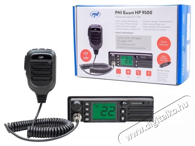 PNI Escort HP 9500 CB multistandard r&aacute;di&oacute;&aacute;llom&aacute;s Mobil / Kommunik&aacute;ci&oacute; / Smart - Walkie-Talkie / PMR r&aacute;di&oacute; - Walkie-Talkie / PMR r&aacute;di&oacute; - 535548