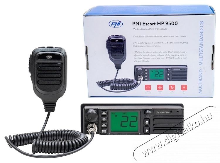 PNI Escort HP 9500 CB multistandard r&aacute;di&oacute;&aacute;llom&aacute;s Mobil / Kommunik&aacute;ci&oacute; / Smart - Walkie-Talkie / PMR r&aacute;di&oacute; - Walkie-Talkie / PMR r&aacute;di&oacute; - 535548