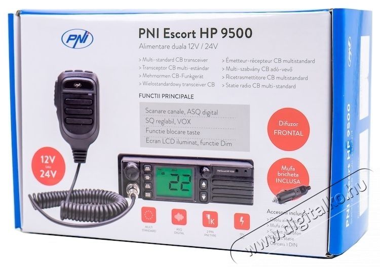 PNI Escort HP 9500 CB multistandard r&aacute;di&oacute;&aacute;llom&aacute;s Mobil / Kommunik&aacute;ci&oacute; / Smart - Walkie-Talkie / PMR r&aacute;di&oacute; - Walkie-Talkie / PMR r&aacute;di&oacute; - 535548