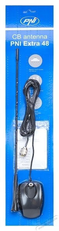 PNI Extra 48 CB antenna, m&aacute;gnessel egy&uuml;tt Aut&oacute;hifi / Aut&oacute; felszerel&eacute;s - Aut&oacute;s / aut&oacute;hifi kieg&eacute;sz&iacute;tő - Egy&eacute;b aut&oacute;s kieg&eacute;sz&iacute;tő - 535532