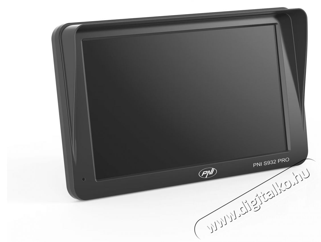 PNI S932 PRO GPS navig&aacute;ci&oacute;s rendszer be&eacute;p&iacute;tett DVR-rel Aut&oacute;hifi / Aut&oacute; felszerel&eacute;s - GPS navig&aacute;ci&oacute; - GPS navig&aacute;ci&oacute; - 535521