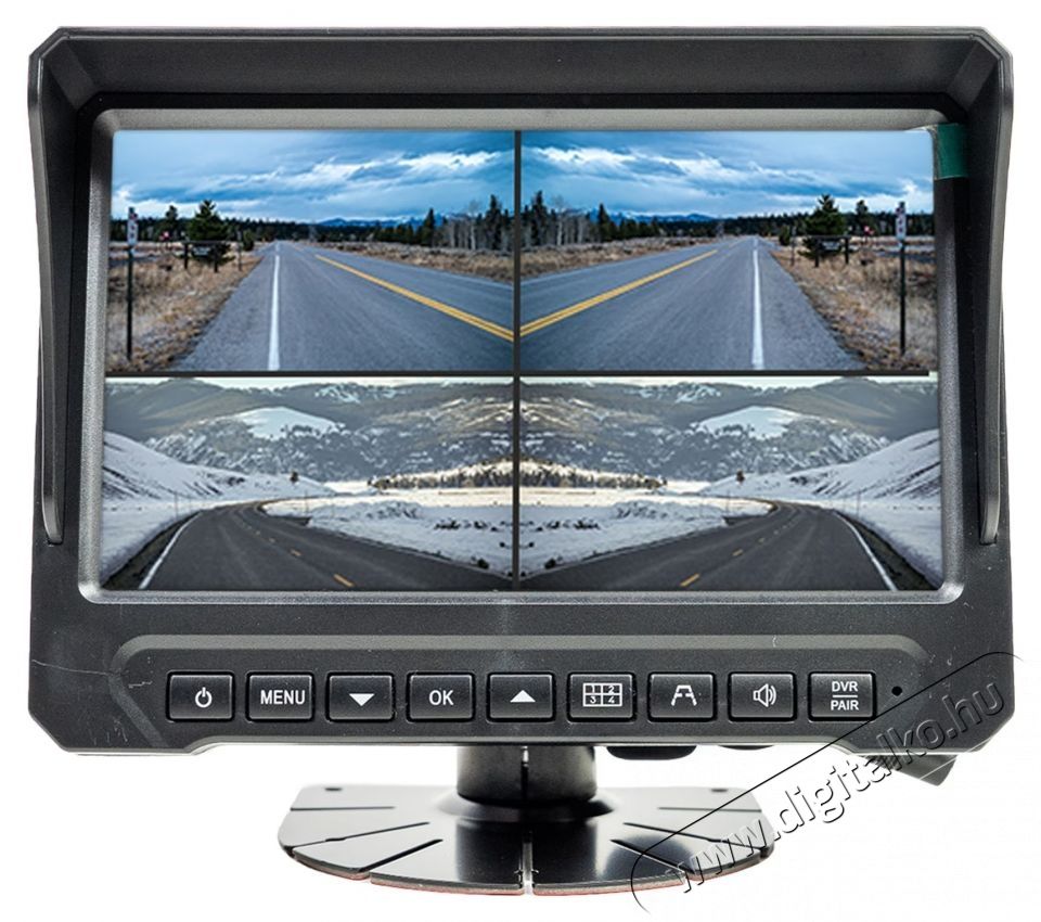 PNI TRK504 vezet&eacute;k n&eacute;lk&uuml;li vide&oacute;megfigyelő k&eacute;szlet teheraut&oacute; DVR-hez LCD monitorral &eacute;s 4 kamer&aacute;val Fot&oacute;-Vide&oacute; kieg&eacute;sz&iacute;tők - Egy&eacute;b fot&oacute;-vide&oacute; kieg&eacute;sz&iacute;tő - Egy&eacute;b - 535544