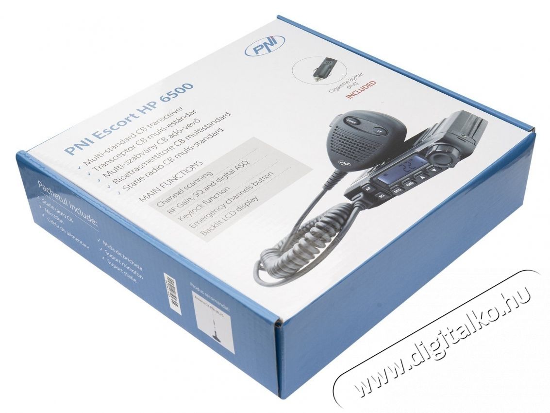 PNI Escort HP 6500 CB r&aacute;di&oacute; &aacute;llom&aacute;s Aut&oacute;hifi / Aut&oacute; felszerel&eacute;s - Aut&oacute;s / aut&oacute;hifi kieg&eacute;sz&iacute;tő - Egy&eacute;b aut&oacute;s kieg&eacute;sz&iacute;tő - 535516