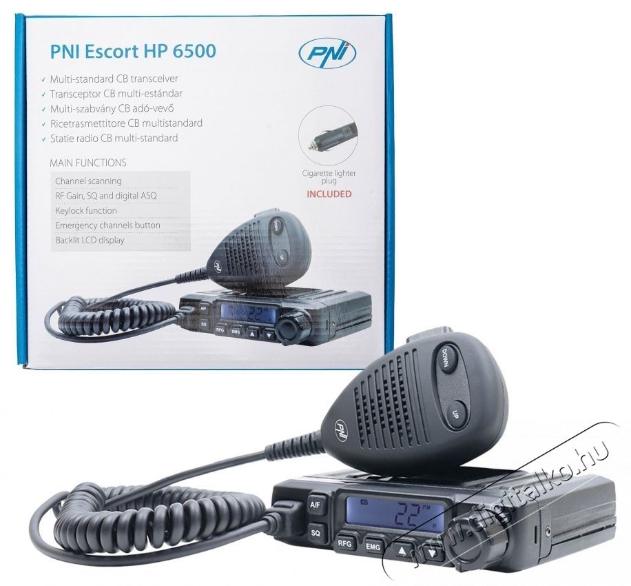 PNI Escort HP 6500 CB r&aacute;di&oacute; &aacute;llom&aacute;s Aut&oacute;hifi / Aut&oacute; felszerel&eacute;s - Aut&oacute;s / aut&oacute;hifi kieg&eacute;sz&iacute;tő - Egy&eacute;b aut&oacute;s kieg&eacute;sz&iacute;tő - 535516