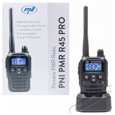 PNI PMR R45 PRO 446MHz hordozhat&oacute; r&aacute;di&oacute;&aacute;llom&aacute;s Mobil / Kommunik&aacute;ci&oacute; / Smart - Walkie-Talkie / PMR r&aacute;di&oacute; - Walkie-Talkie / PMR r&aacute;di&oacute; - 535520