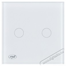 PNI L&eacute;tras fejkapcsol&oacute; &eacute;s dupla keresztfejes kapcsol&oacute; CS202W &uuml;veg&eacute;rintkezővel, feh&eacute;r LED jelzővel, 800W / kapcsol&oacute; H&aacute;ztart&aacute;s / Otthon / K&uuml;lt&eacute;r - Vil&aacute;g&iacute;t&aacute;s / elektromoss&aacute;g - L&aacute;mpa kieg&eacute;sz&iacute;tő - 540479