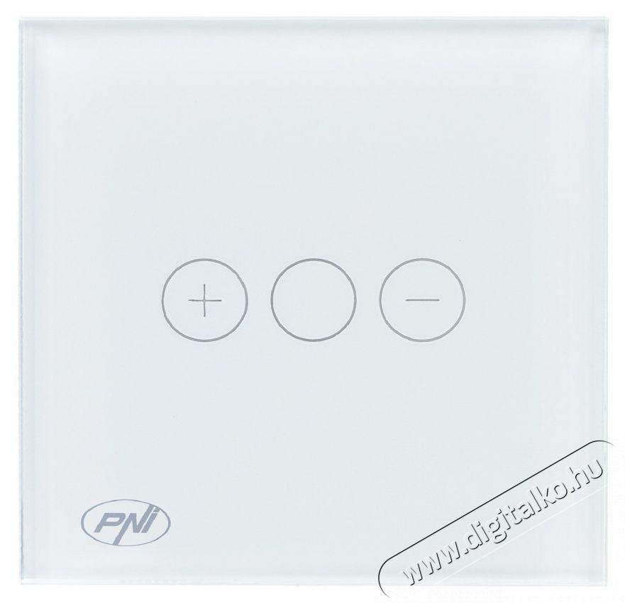 PNI SafeHome DIM101 egyszerű kapcsol&oacute; &eacute;rint&eacute;ssel &eacute;s f&eacute;nyerő-szab&aacute;lyz&oacute;val, 1X700W, fesz&uuml;lts&eacute;g alatt, nulla n&eacute;lk&uuml;l, &uuml;veg, feh&eacute;r H&aacute;ztart&aacute;s / Otthon / K&uuml;lt&eacute;r - Vil&aacute;g&iacute;t&aacute;s / elektromoss&aacute;g - L&aacute;mpa kieg&eacute;sz&iacute;tő - 540478