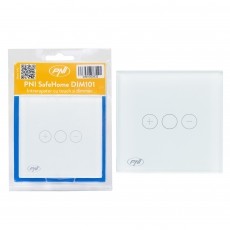 PNI SafeHome DIM101 egyszerű kapcsol&oacute; &eacute;rint&eacute;ssel &eacute;s f&eacute;nyerő-szab&aacute;lyz&oacute;val, 1X700W, fesz&uuml;lts&eacute;g alatt, nulla n&eacute;lk&uuml;l, &uuml;veg, feh&eacute;r H&aacute;ztart&aacute;s / Otthon / K&uuml;lt&eacute;r - Vil&aacute;g&iacute;t&aacute;s / elektromoss&aacute;g - L&aacute;mpa kieg&eacute;sz&iacute;tő - 540478