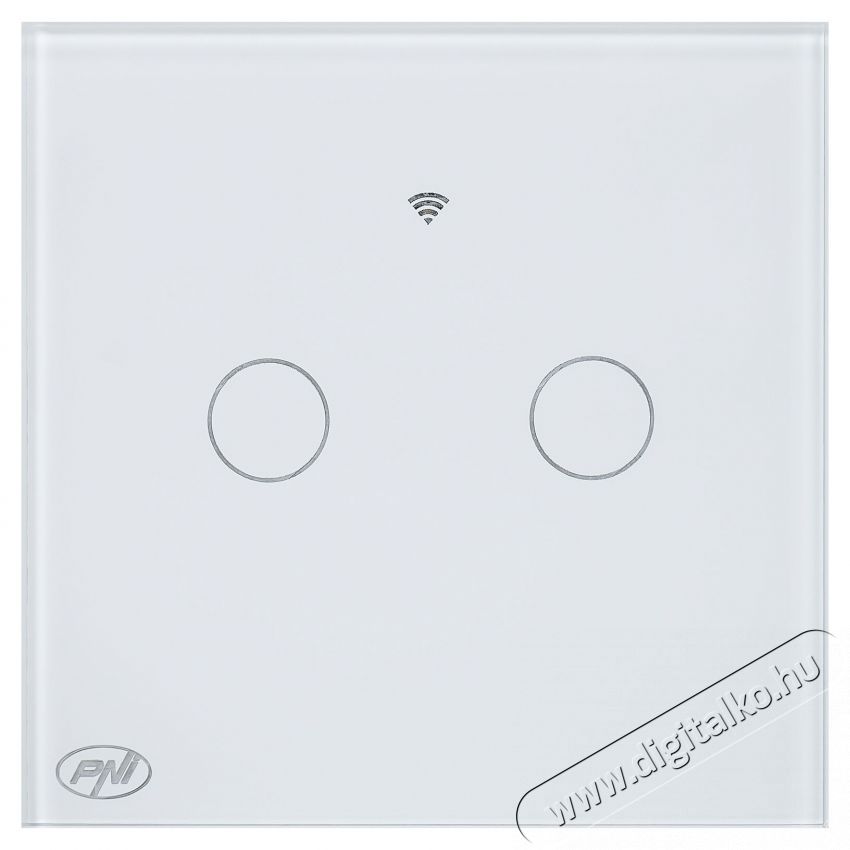 PNI SafeHome PT202L Intelligens &eacute;rintőkapcsol&oacute;, Wi-Fi, 10A, Tuya Smart alkalmaz&aacute;s, Alexa &eacute;s Google Asszisztens kompatibilis, Feh&eacute;r H&aacute;ztart&aacute;s / Otthon / K&uuml;lt&eacute;r - Vil&aacute;g&iacute;t&aacute;s / elektromoss&aacute;g - L&aacute;mpa kieg&eacute;sz&iacute;tő - 540476