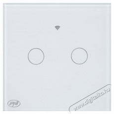PNI SafeHome PT202L Intelligens &eacute;rintőkapcsol&oacute;, Wi-Fi, 10A, Tuya Smart alkalmaz&aacute;s, Alexa &eacute;s Google Asszisztens kompatibilis, Feh&eacute;r H&aacute;ztart&aacute;s / Otthon / K&uuml;lt&eacute;r - Vil&aacute;g&iacute;t&aacute;s / elektromoss&aacute;g - L&aacute;mpa kieg&eacute;sz&iacute;tő - 540476