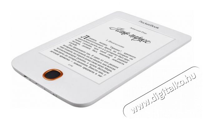 Pocketbook PB614W-2-D-WW Basic 3 fehér E-book olvasó Újdonságok - Új termékek - 337523