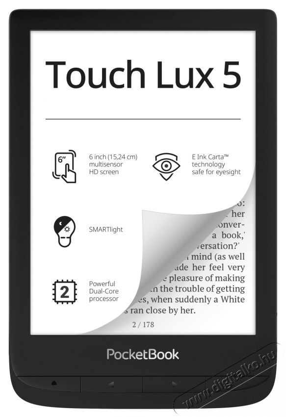 Pocketbook Touch Lux 5 Mobil / Kommunik&aacute;ci&oacute; / Smart - E-book olvas&oacute; - 373911