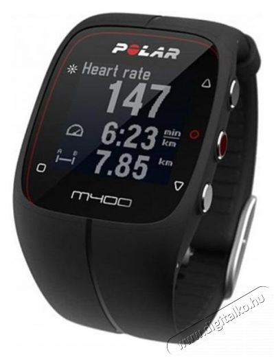Polar M400 BLK HR Okos&oacute;ra, Fekete  Mobil / Kommunik&aacute;ci&oacute; / Smart - Okos eszk&ouml;z - Okos&oacute;ra - 318055